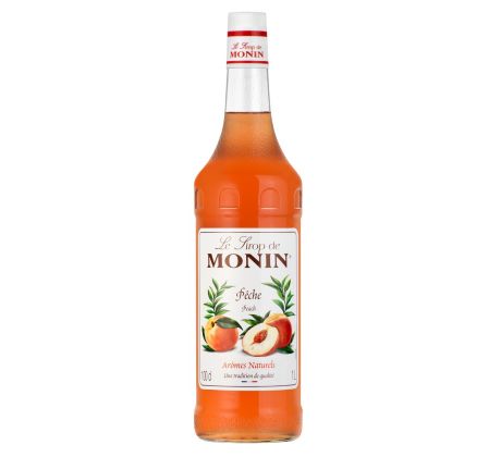 Monin sirup broskyňa 1l