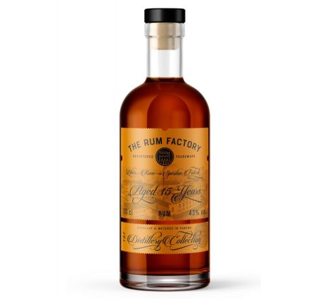 The Rum Factory 15Y 0,7l 43%