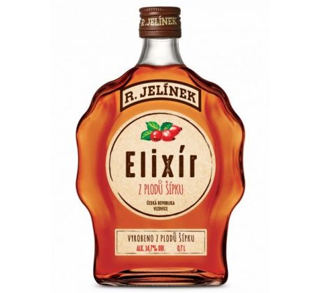 Elixír z plodov šípok 0,7l 14,7%