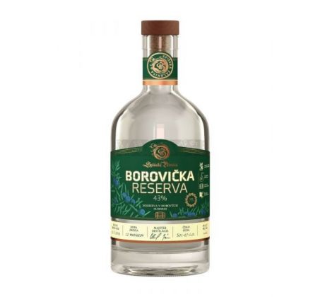 Spišská pálenica Borovička RESERVA 43% 0,7l